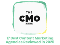 CMO Club 17 Best Content Marketing Agencies Reviewed in 2026 CMO Club 17 Best Content Marketing Agencies Reviewed in 2026